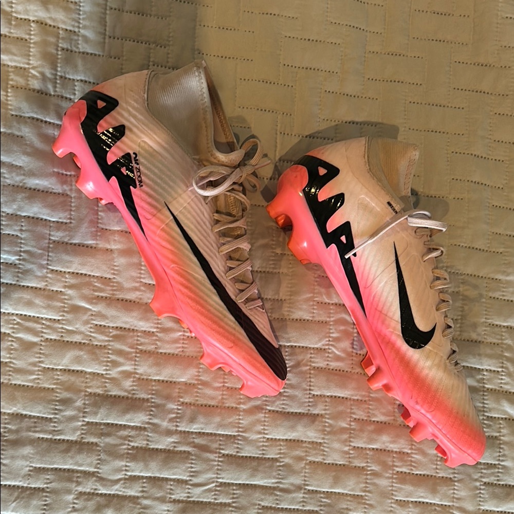 Nike Women's Gradient Soccer Cleats - Pink and Black